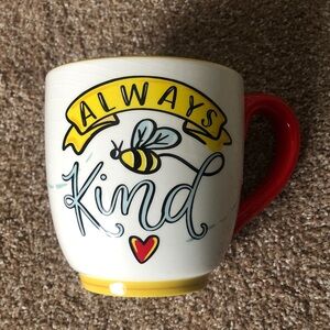 Glory Haus “Always Bee Kind” ceramic coffee mug
